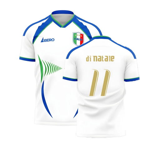 Italy 2006 Style Away Concept Shirt (Libero) (DI NATALE 11)