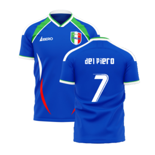 Italy 2006 Style Home Concept Shirt (Libero) (DEL PIERO 7)