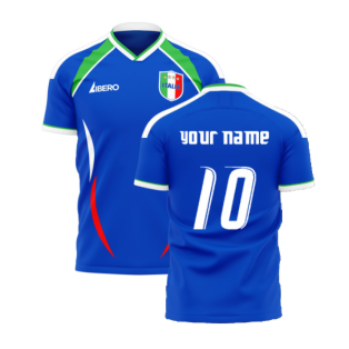 Italy 2006 Style Home Concept Shirt (Libero) (Your Name)
