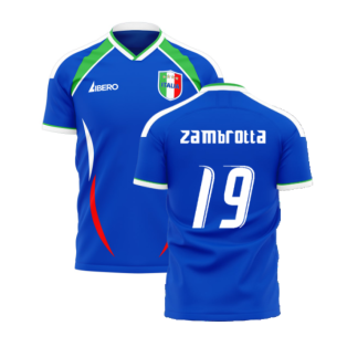 Italy 2006 Style Home Concept Shirt (Libero) (ZAMBROTTA 19)