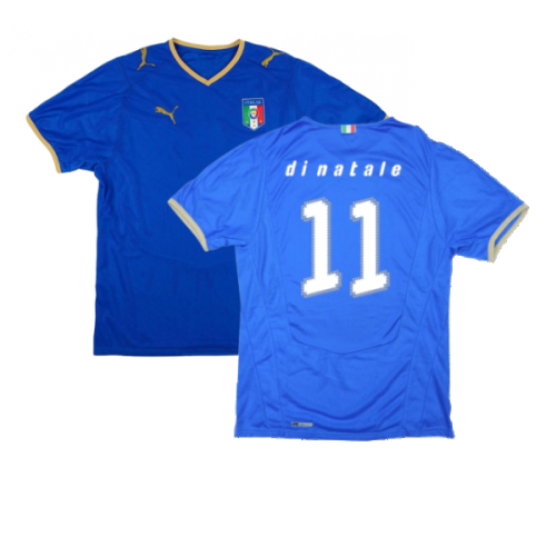 Italy 2008-09 Home Shirt ((Very Good) S) (Di Natale 11)