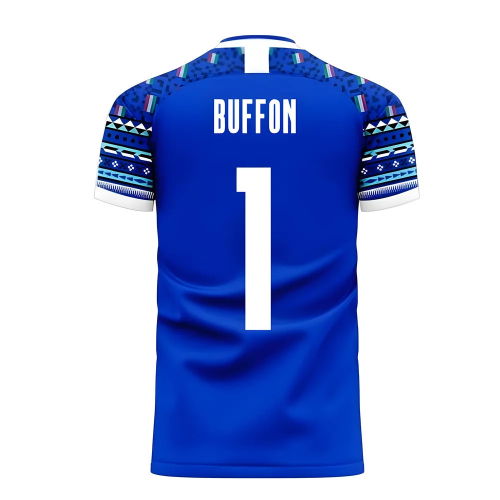 Italy 2025-2026 Home Concept Football Kit (Libero) (BUFFON 1)