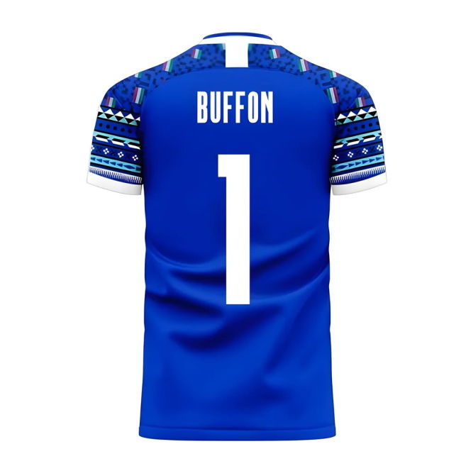 Italy 2025-2026 Home Concept Football Kit (Libero) (BUFFON 1)