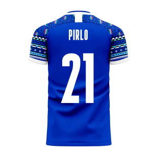 Italy 2025-2026 Home Concept Football Kit (Libero) (PIRLO 21)