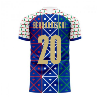 Italy 2022-2023 Renaissance Home Concept Football Kit (Libero) (BERNARDESCHI 20)