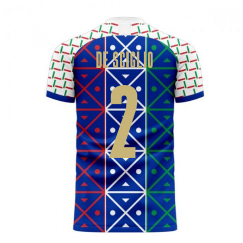 Italy 2023-2024 Renaissance Home Concept Football Kit (Libero) (DE SCIGLIO 2)