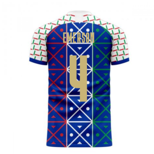 Italy 2023-2024 Renaissance Home Concept Football Kit (Libero) (EMERSON 4)