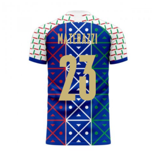 Italy 2022-2023 Renaissance Home Concept Football Kit (Libero) (MATERAZZI 23)