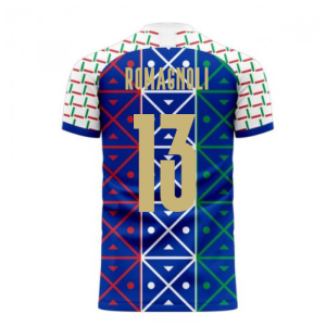 Italy 2023-2024 Renaissance Home Concept Football Kit (Libero) (ROMAGNOLI 13)