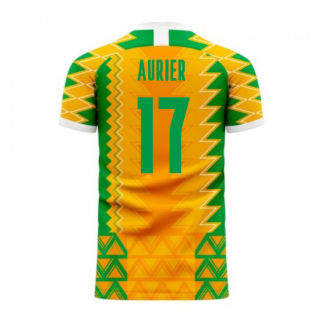 Ivory Coast 2022-2023 Home Concept Football Kit (Libero) (AURIER 17)