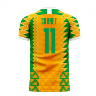 Ivory Coast 2022-2023 Home Concept Football Kit (Libero) (CORNET 11)