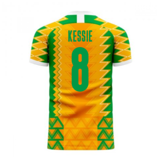 Ivory Coast 2022-2023 Home Concept Football Kit (Libero) (KESSIE 8)