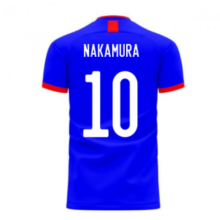 Japan 2020-2021 Home Concept Football Kit (Airo) (NAKAMURA 10)