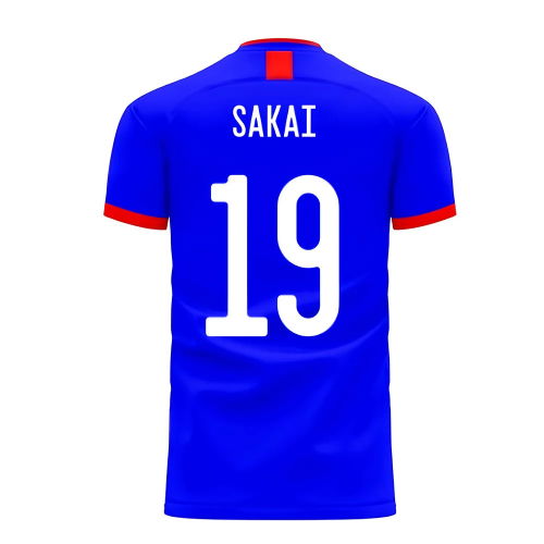 Japan 2025-2026 Home Concept Football Kit (Airo) (SAKAI 19)