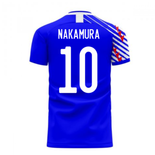 Japan 2020-2021 Home Concept Football Kit (Libero) (NAKAMURA 10)