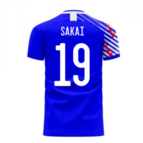 Japan 2022-2023 Home Concept Football Kit (Libero) (SAKAI 19)