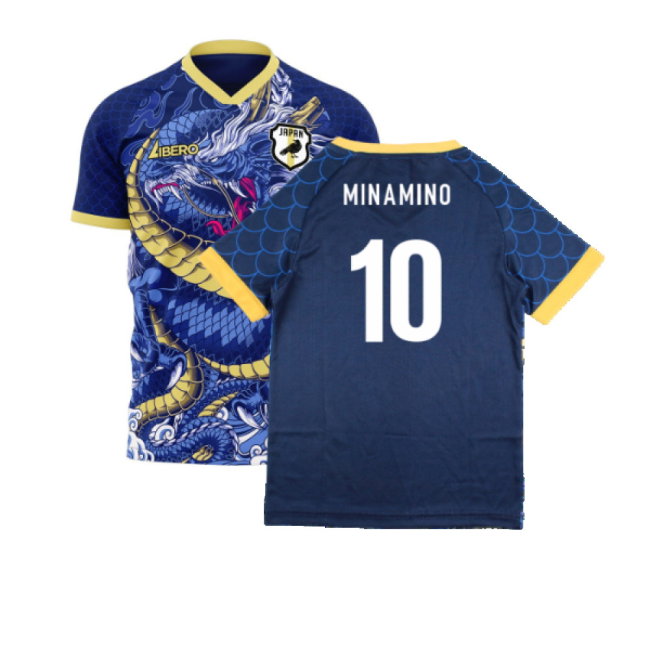 Japan 2025-2026 Third Concept Football Kit (Libero) (MINAMINO 10)