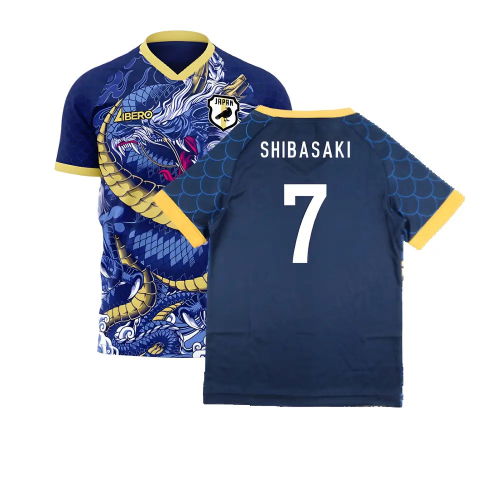 Japan 2025-2026 Third Concept Football Kit (Libero) (SHIBASAKI 7)