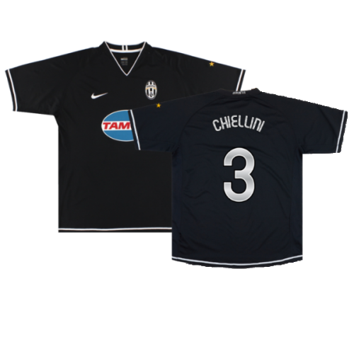 Juventus 2006-07 Away Shirt ((Excellent) XL) (Chiellini 3)