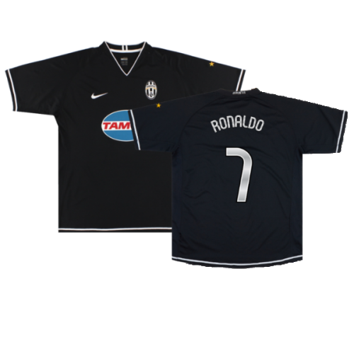 Juventus 2006-07 Away Shirt ((Excellent) XL) (Ronaldo 7)