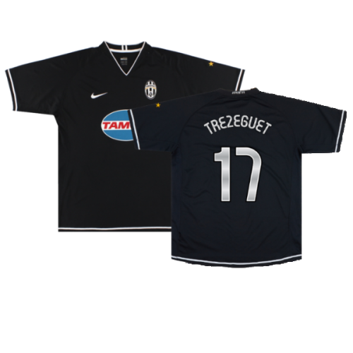 Juventus 2006-07 Away Shirt ((Excellent) XL) (Trezeguet 17)