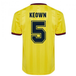 Score Draw Arsenal 1985 Centenary Away Shirt (Keown 5)