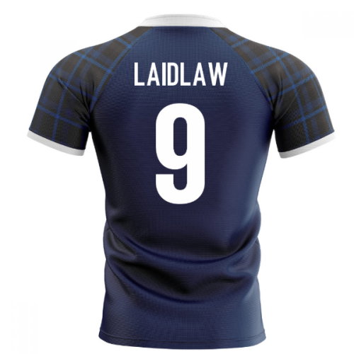 2025-2026 Scotland Home Concept Rugby Shirt (Laidlaw 9)