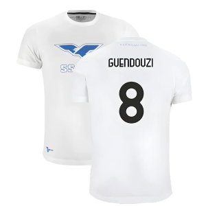 Lazio 125th Anniversary Cotton Tee (White) (Guendouzi 8)