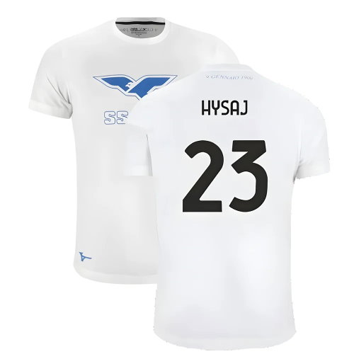 Lazio 125th Anniversary Cotton Tee (White) (Hysaj 23)