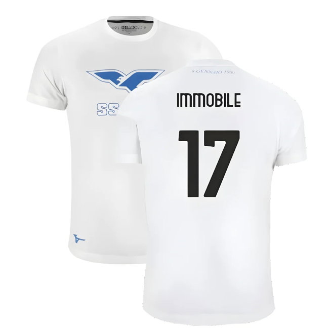 Lazio 125th Anniversary Cotton Tee (White) (Immobile 17)