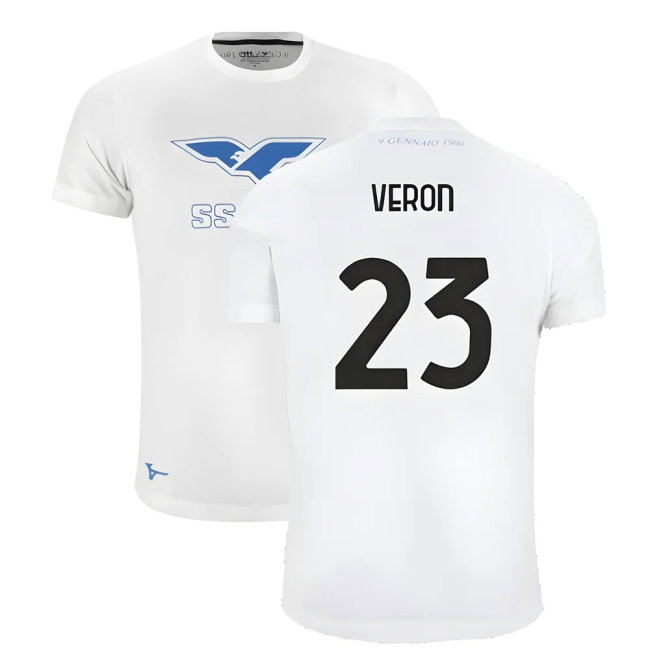 Lazio 125th Anniversary Cotton Tee (White) (Veron 23)