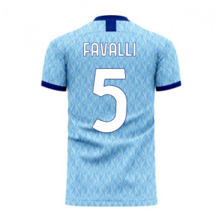 Lazio 1990s Home Retro Concept Kit (Libero) (FAVALLI 5) - Womens