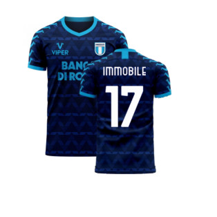 Lazio 2020-2021 Away Concept Football Kit (Viper) (Immobile 17)