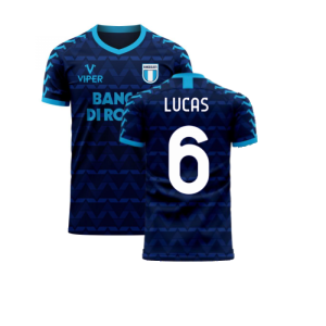 Lazio 2023-2024 Away Concept Football Kit (Viper) (LUCAS 6) - Baby