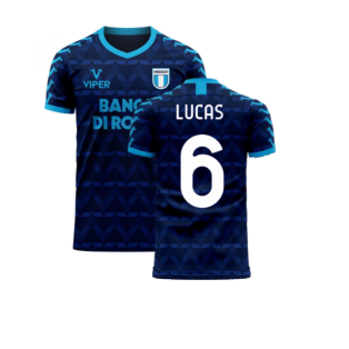 Lazio 2023-2024 Away Concept Football Kit (Viper) (LUCAS 6) - Womens