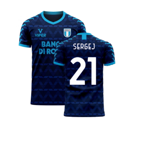 Lazio 2023-2024 Away Concept Football Kit (Viper) (SERGEJ 21)