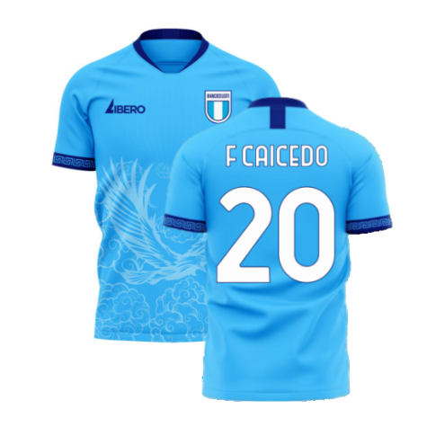Lazio 2023-2024 Home Concept Football Kit (Libero) (F CAICEDO 20)