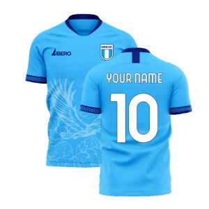 Lazio 2025-2026 Home Concept Football Kit (Libero)