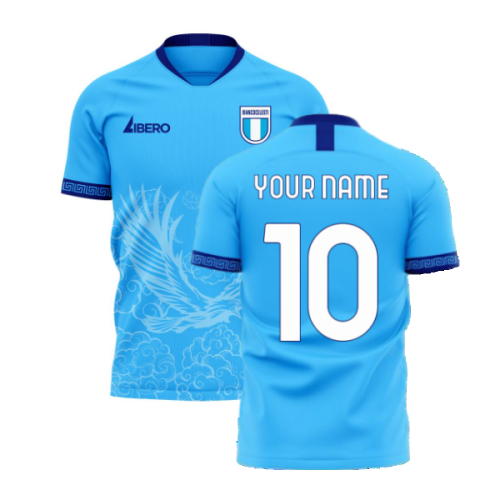 Lazio 2025-2026 Home Concept Football Kit (Libero) (Your Name)