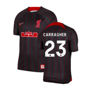 LeBron x Liverpool Football Shirt (Black) (Carragher 23)