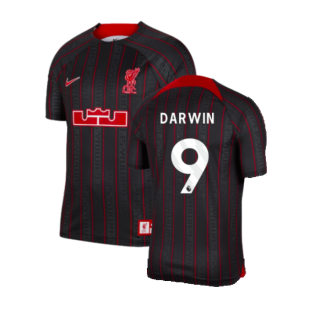 LeBron x Liverpool Football Shirt (Black) (Darwin 9)