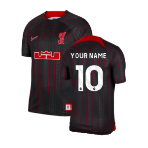 LeBron x Liverpool Football Shirt (Black)