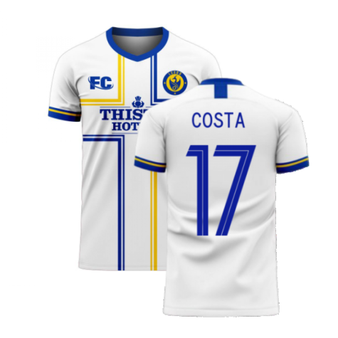 Leeds 2020-2021 Home Concept Football Kit (Fans Culture) (COSTA 17)