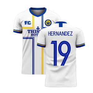 Leeds 2020-2021 Home Concept Football Kit (Fans Culture) (HERNANDEZ 19)