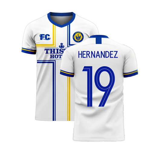 Leeds 2020-2021 Home Concept Football Kit (Fans Culture) (HERNANDEZ 19)