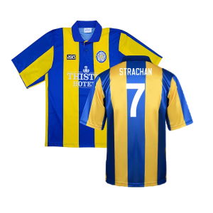Leeds United 1993-1994 Away Shirt (XL) (Very Good) (STRACHAN 7)