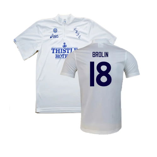 Leeds United 1995-1996 Home Shirt (Excellent) (Brolin 18)
