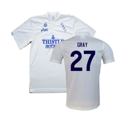 Leeds United 1995-1996 Home Shirt (Excellent) (Gray 27)  Leeds United 1995-1996 Home Shirt (Excellent) (Gray 27)