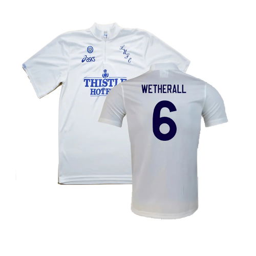 Leeds United 1995-1996 Home Shirt (Excellent) (Wetherall 6)