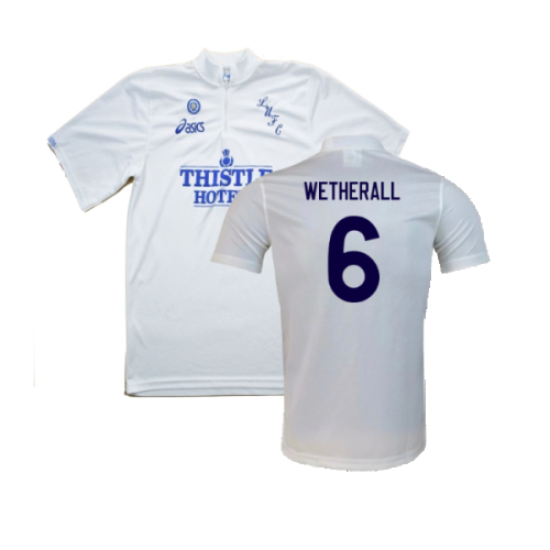 Leeds United 1995-1996 Home Shirt (Excellent) (Wetherall 6)